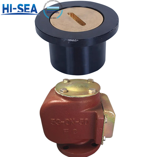 What is the difference between the installation form of Marine air pipe head and Marine sounding pipe heads pic.jpg